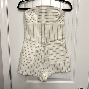 Pinstripe romper